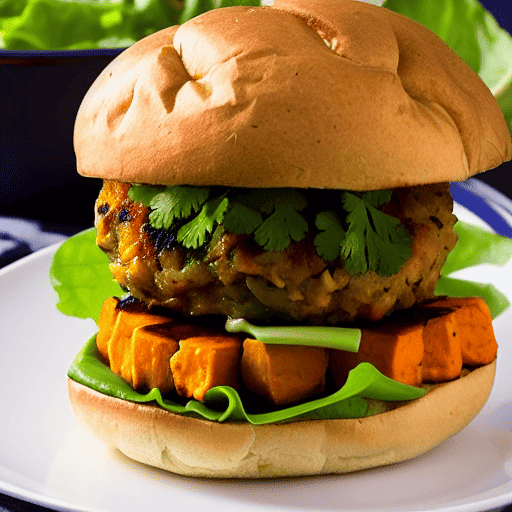 Sweet Potato Burger