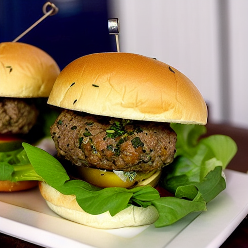 Lamb Feta Burger