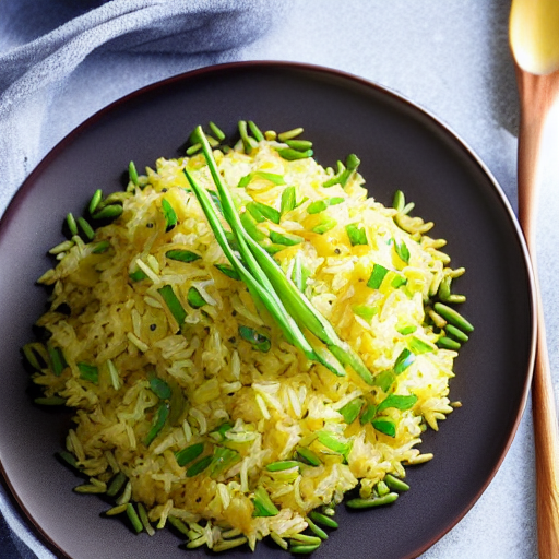 Scallion Oil Rice