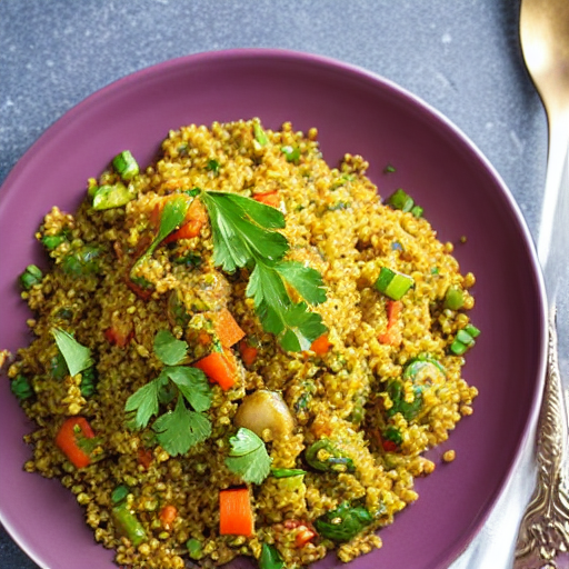 Spiced Bulgur Wheat