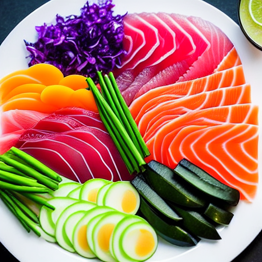 Keto Sashimi Platter