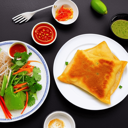 Bánh Xèo Không Bột