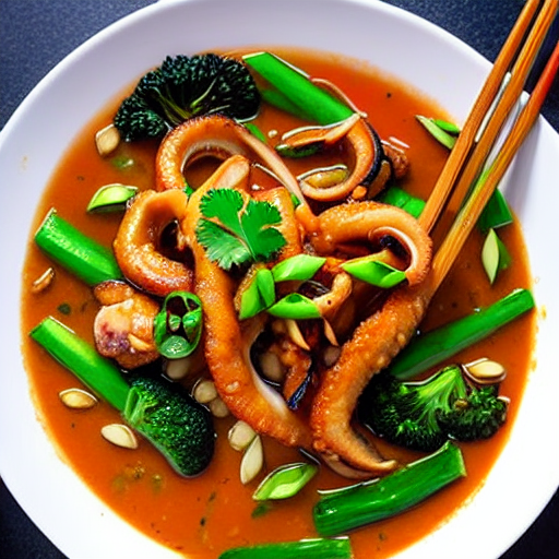 Mực Xào Tương
