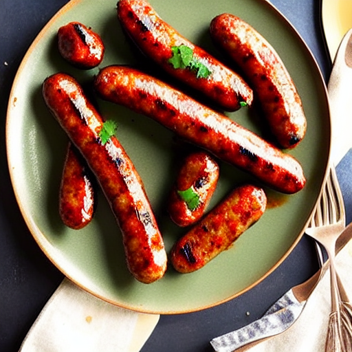 Spicy Lamb Sausages