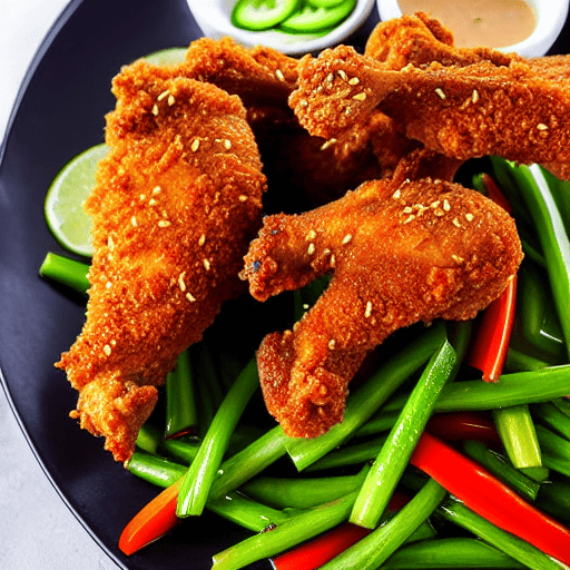 Gà Rán Mắm Tỏi