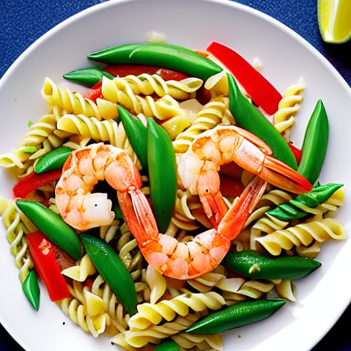 Pasta Primavera with Shrimp