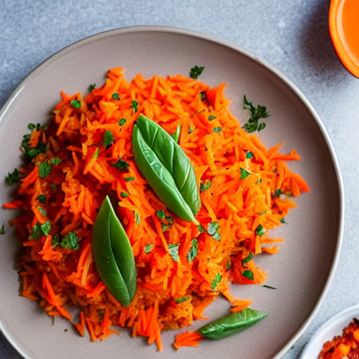 Carrot and Olive Rice