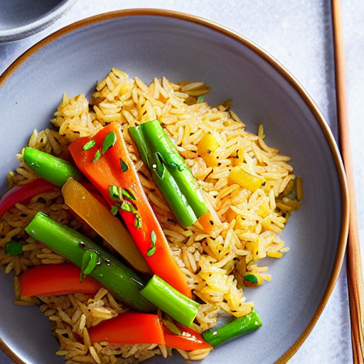 Sesame Oil Rice