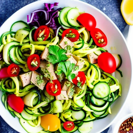 Keto Fattoush Pasta