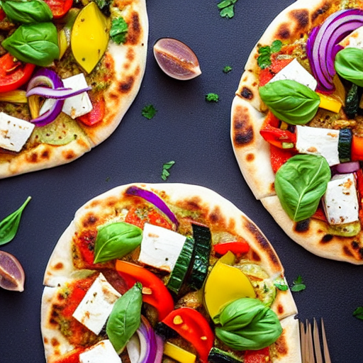 Vegan Souvlaki Pizza