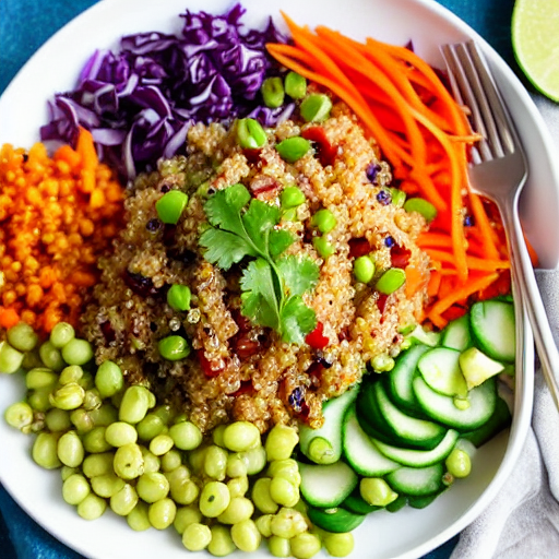 Zesty BBQ Quinoa Salad