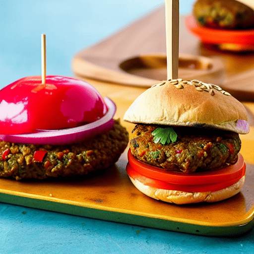 Vegan Kebab Burger