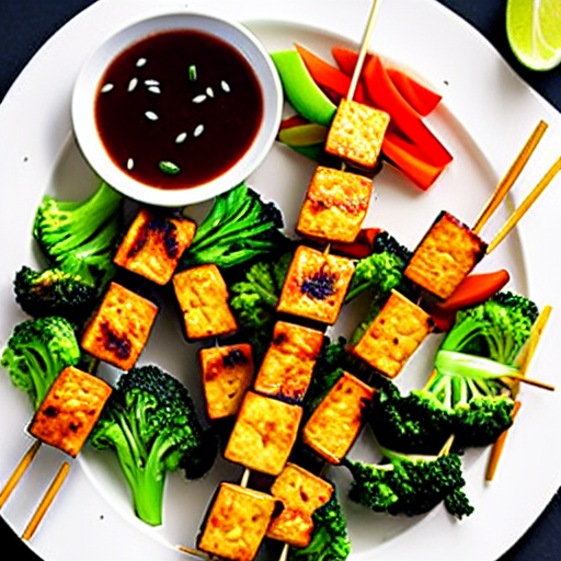 Savory Tofu Skewers