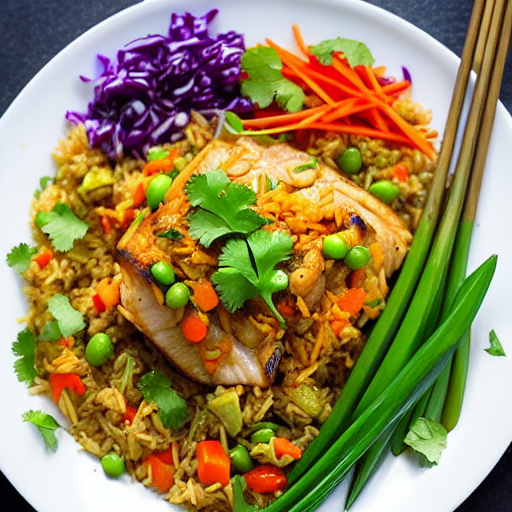 Khao Pad Kua Pla