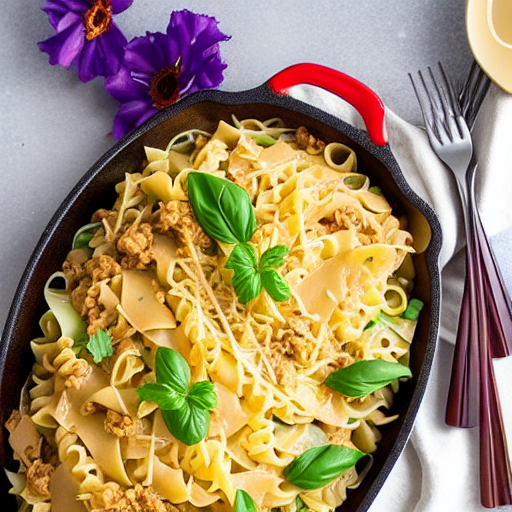 Cabbage Noodle Casserole