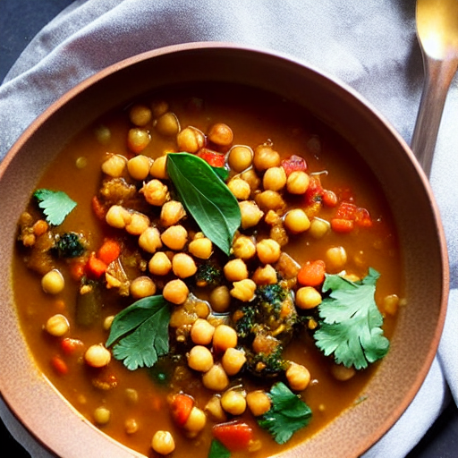 Chard and Chickpea Stew