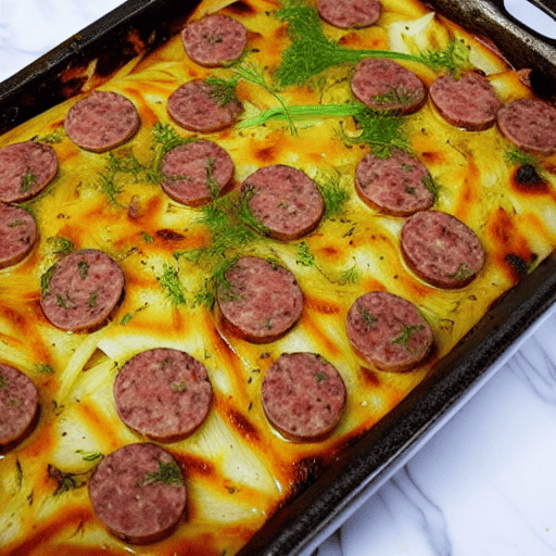 Fennel and Sausage Bake