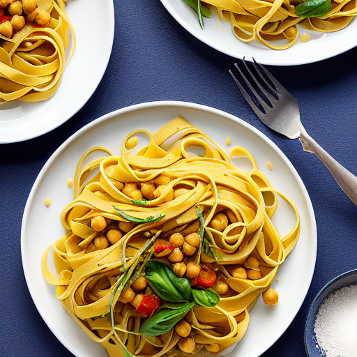 Chickpea Flour Tagliatelle
