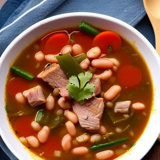 Pork and Bean Soup