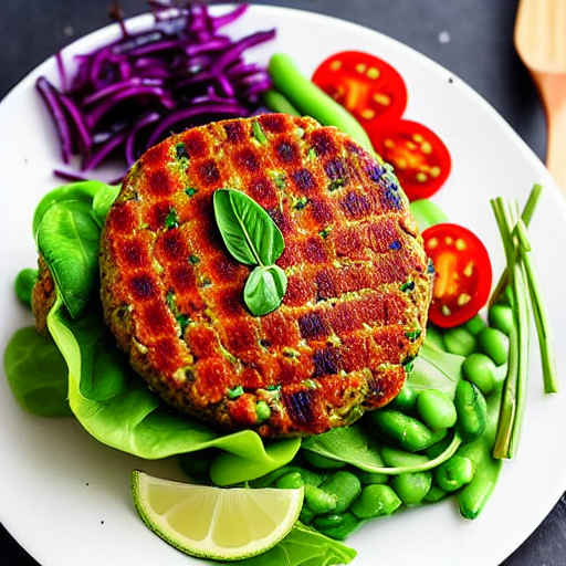 Fava Bean Burger