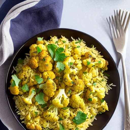 Keto Basmati Cauliflower