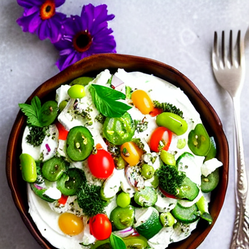 Herbed Yogurt Salad