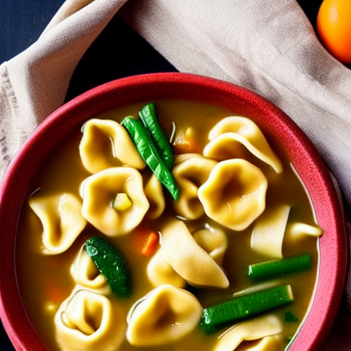 Halal Tortellini Soup