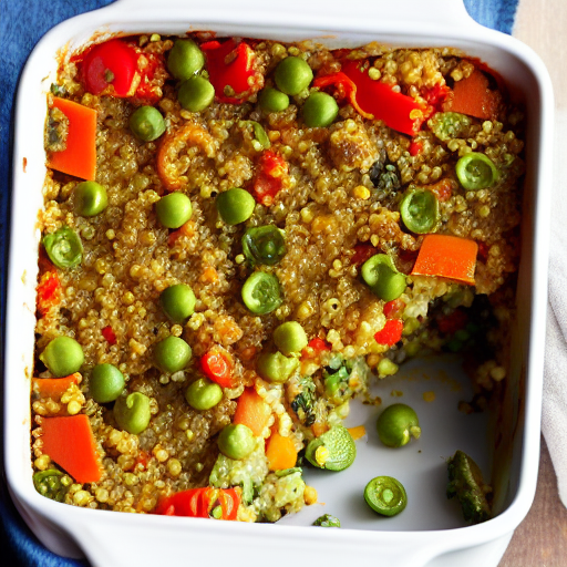 Savory Quinoa and Vegetable Casserole