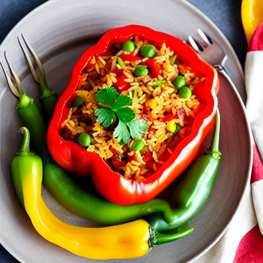 Stuffed Pepper Rice