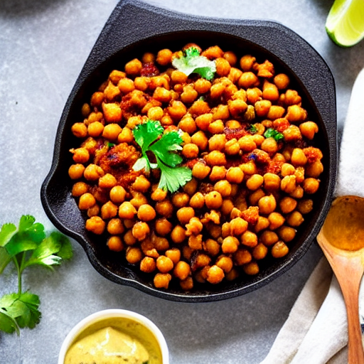 Keto Spicy Chickpeas