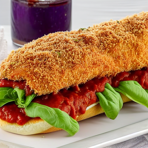 Eggplant Parmesan Sub