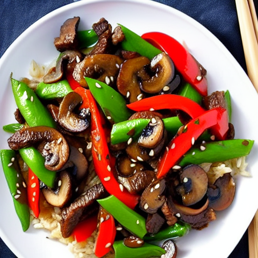 Keto Beef and Mushroom Stir-Fry