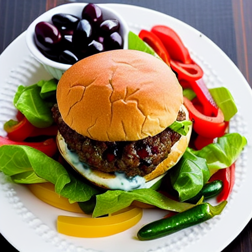 Kalamata Burger