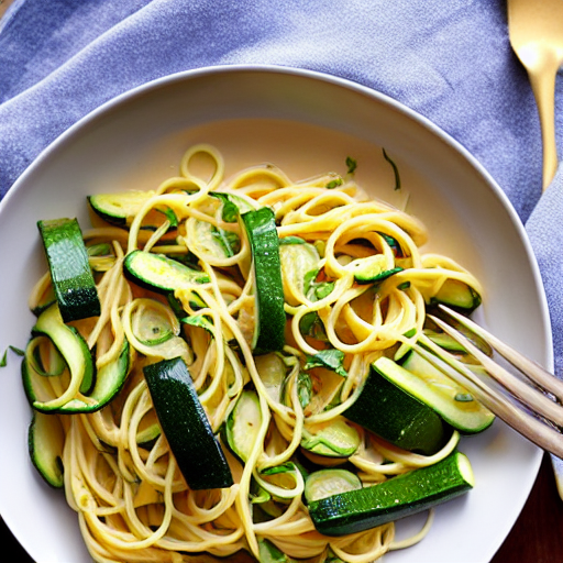 Pâtes à la Courgette