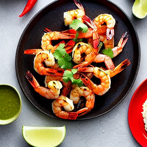 Spicy Grilled Shrimp