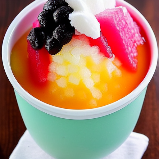 Kakigori with Syrup