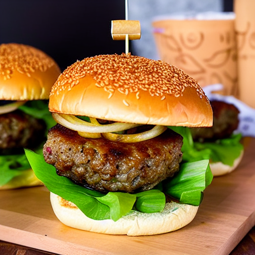 Crispy Onion Burger