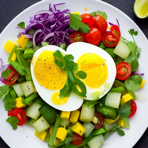 Ensalada de Huevo Duro