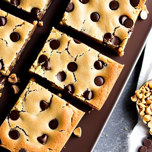 Peanut Butter Chocolate Chip Blondies