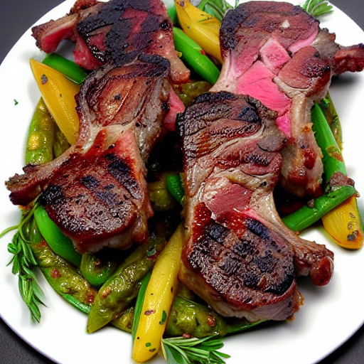 Lamb Chops with Oregano