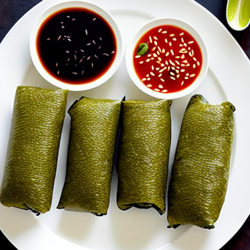 Seaweed Rice Rolls