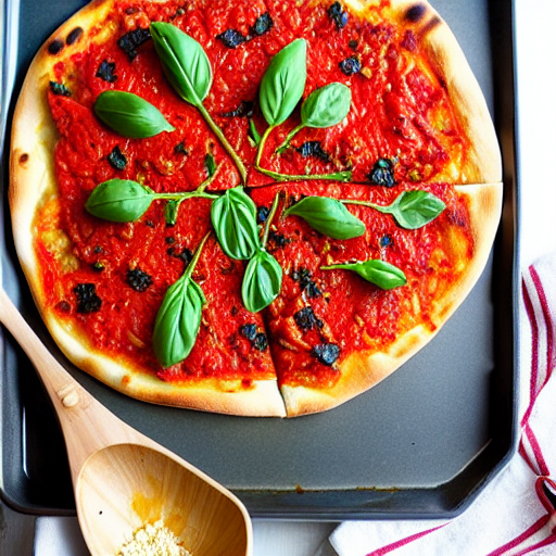 Spicy Harissa Pizza