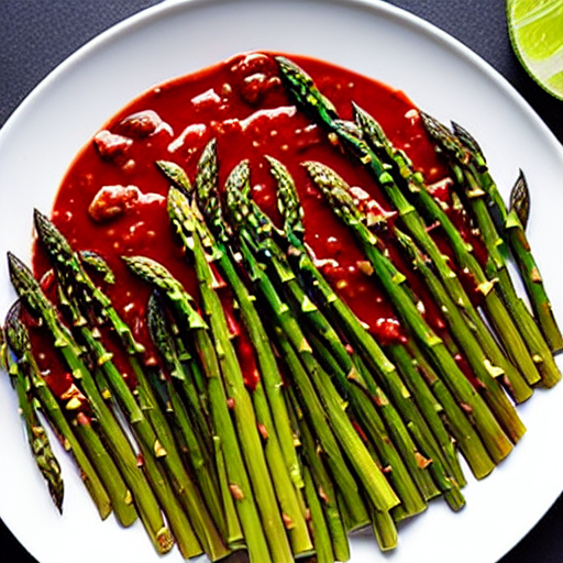 Chili Garlic Asparagus