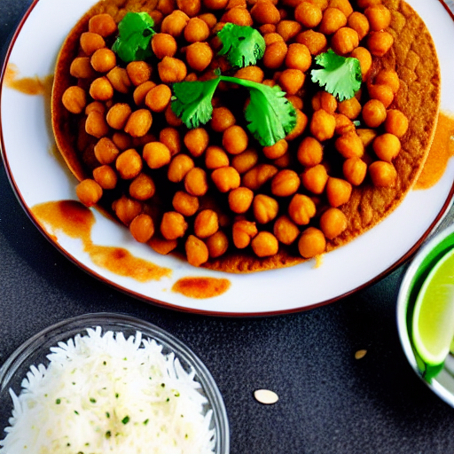 Keto Chole Bhature