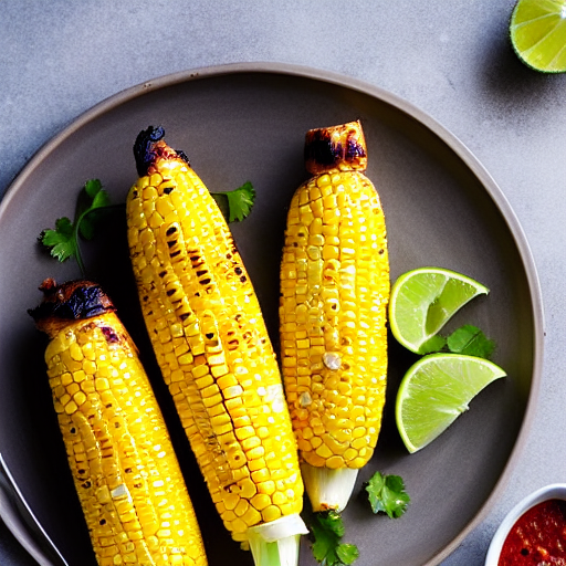 Spicy Grilled Corn