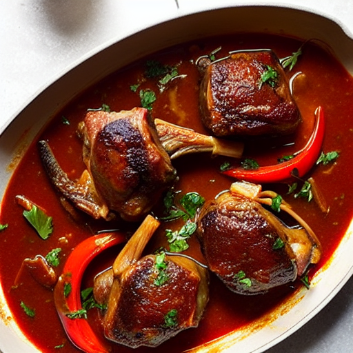 Braised Lamb Shanks