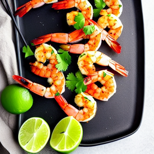 Keto Grilled Shrimp