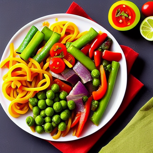 Pâtes aux Légumes