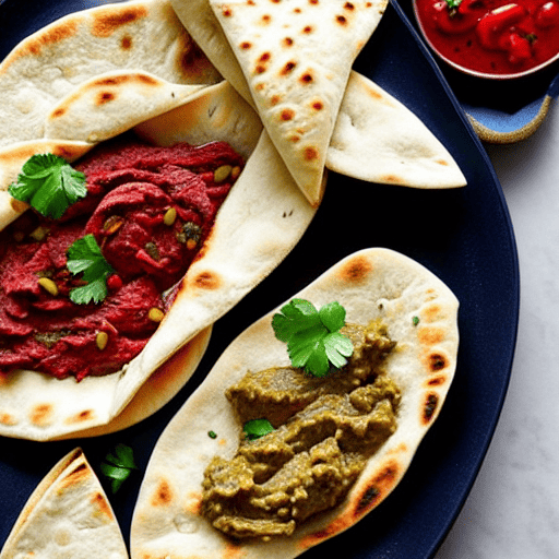 Pita and Baba Ganoush