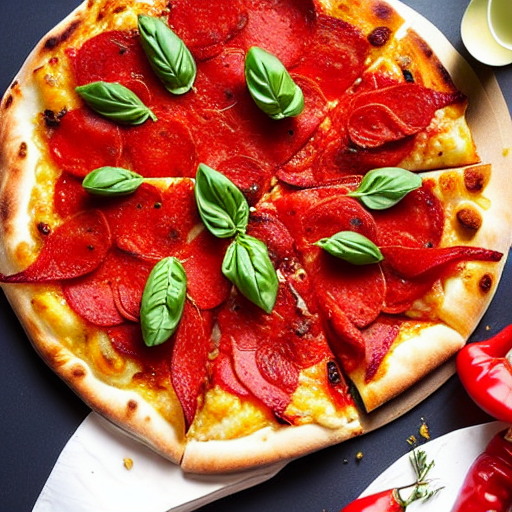 Pizza de Pimientos del Piquillo